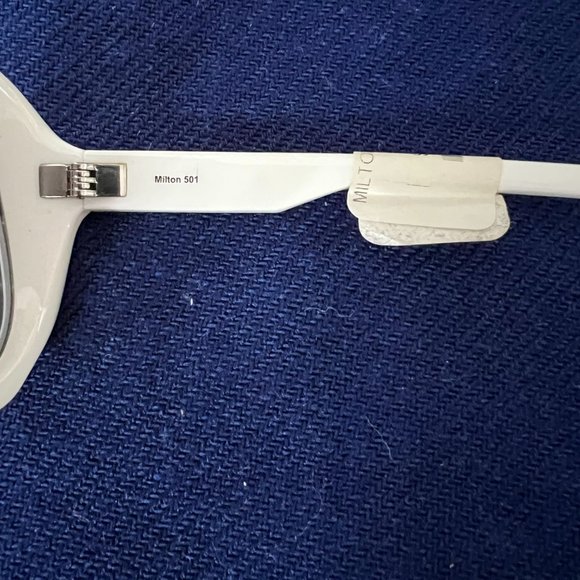 A. Kurtz Unisex White Sunglasses main image 12